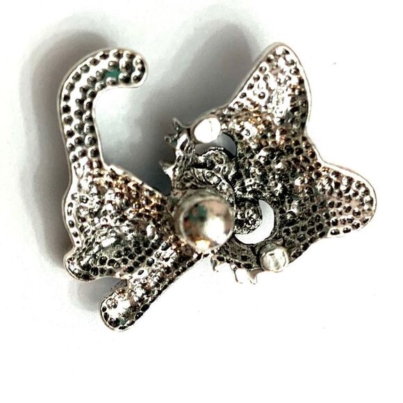 Kitty Bracelet Encrusted in Shiny Blue Gems (P3) - Picture 8 of 11